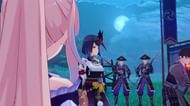 Kokomi standing next to Kujou Sara (Image via miHoYo)
